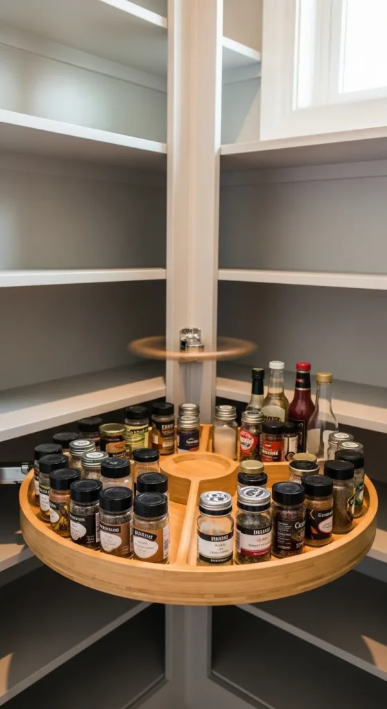 Lazy Susan for Efficient Corner Storage