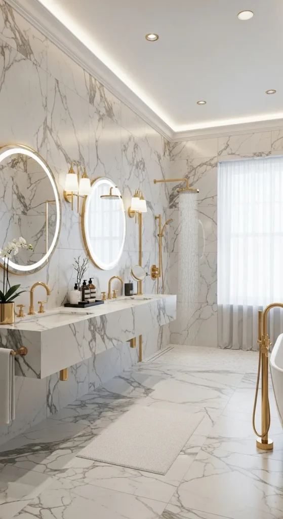 Luxury Marble Bathroom Refresh