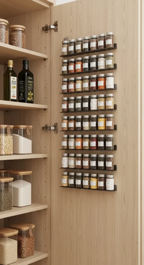Magnetic Spice Racks for Small Items