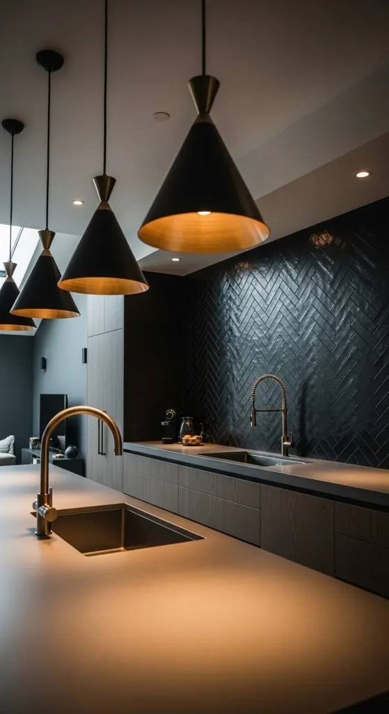 Matte Black Tiles