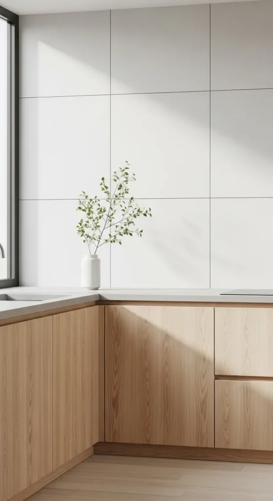 Matte White Minimal Tiles