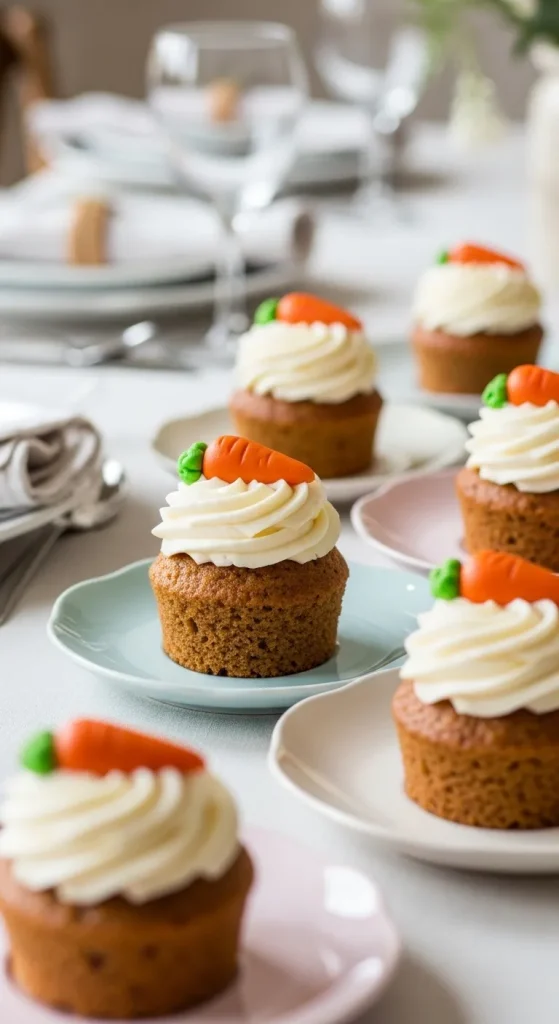 Mini Carrot Cake Treats for Guests
