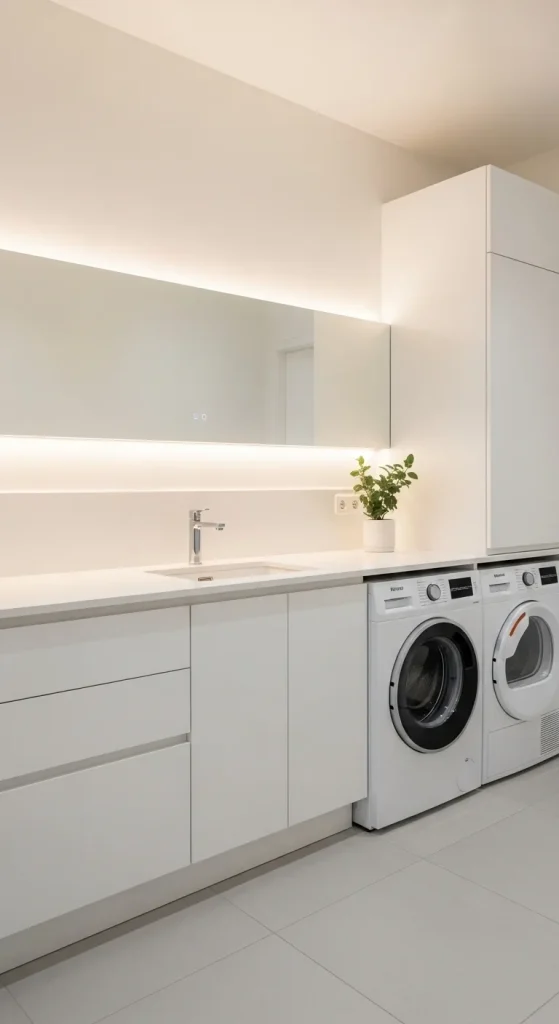28 Stylish Laundry Room Ideas for Organization & Design - Minimalist Kitchen Excuse Laundry