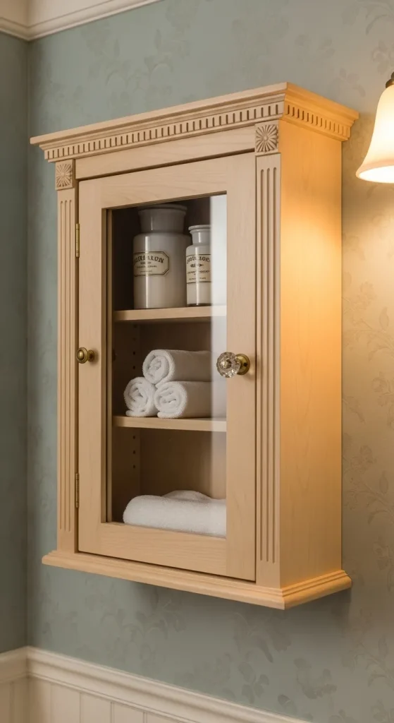 Vintage Style Wall Cabinet