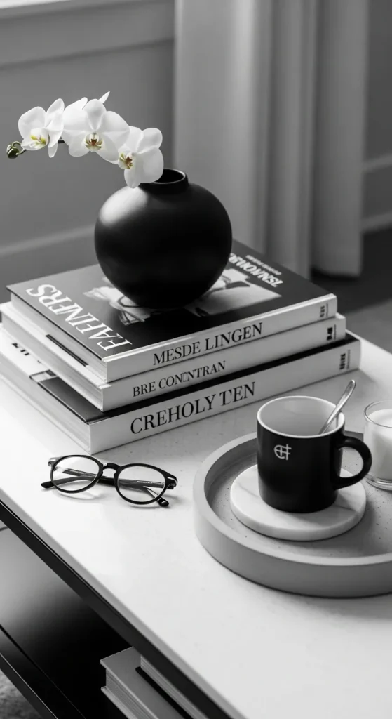 Monochrome Table Décor