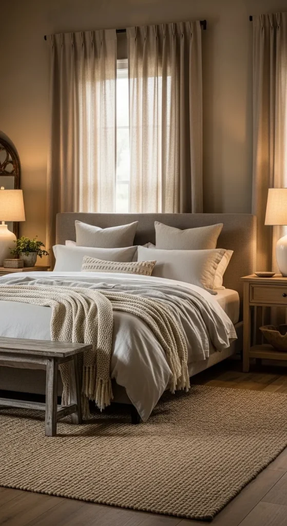 Neutral Beige Curtains for Timeless Appeal