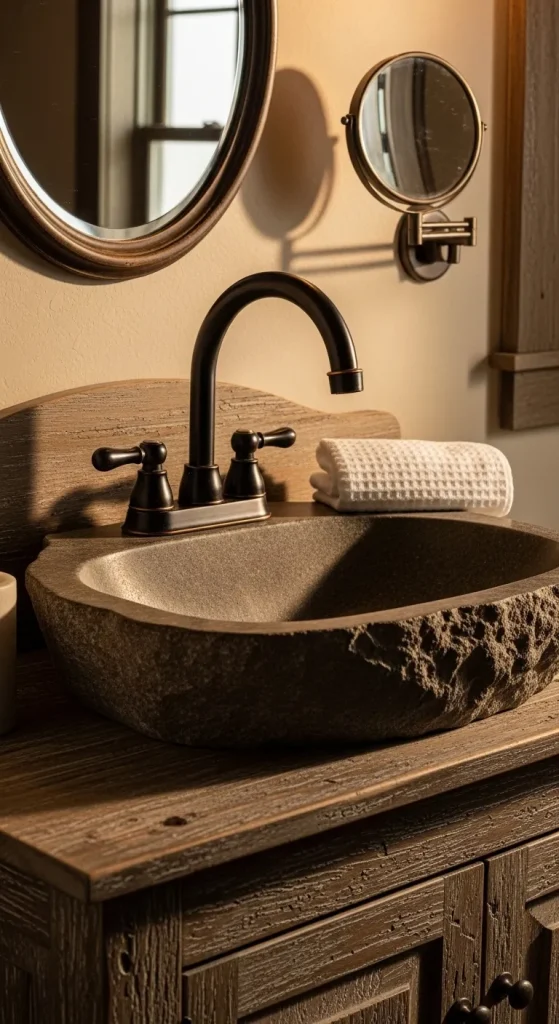 Oil-Rubbed Bronze Rustic Faucet