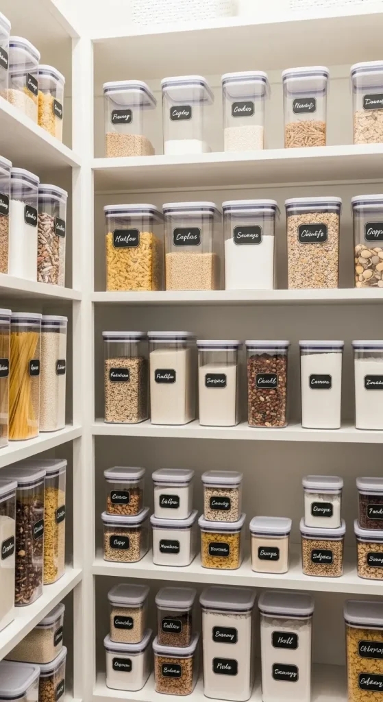 Pantry Container Inspiration 29 Pantry Makeover Ideas to Transform Your Space