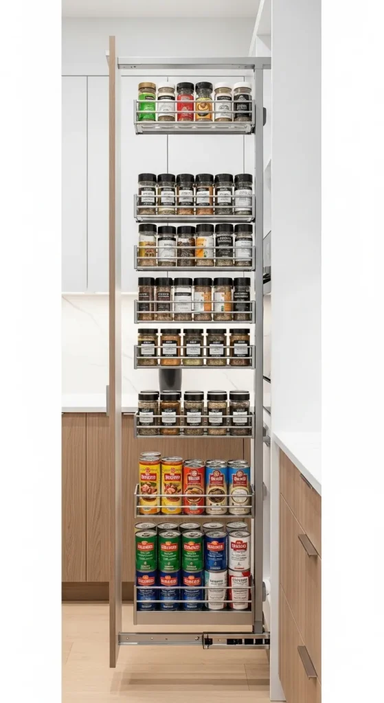 Pull-Out Pantry Cabinet
