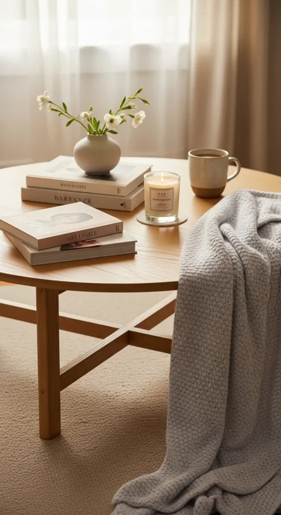 Round Coffee Table Balance