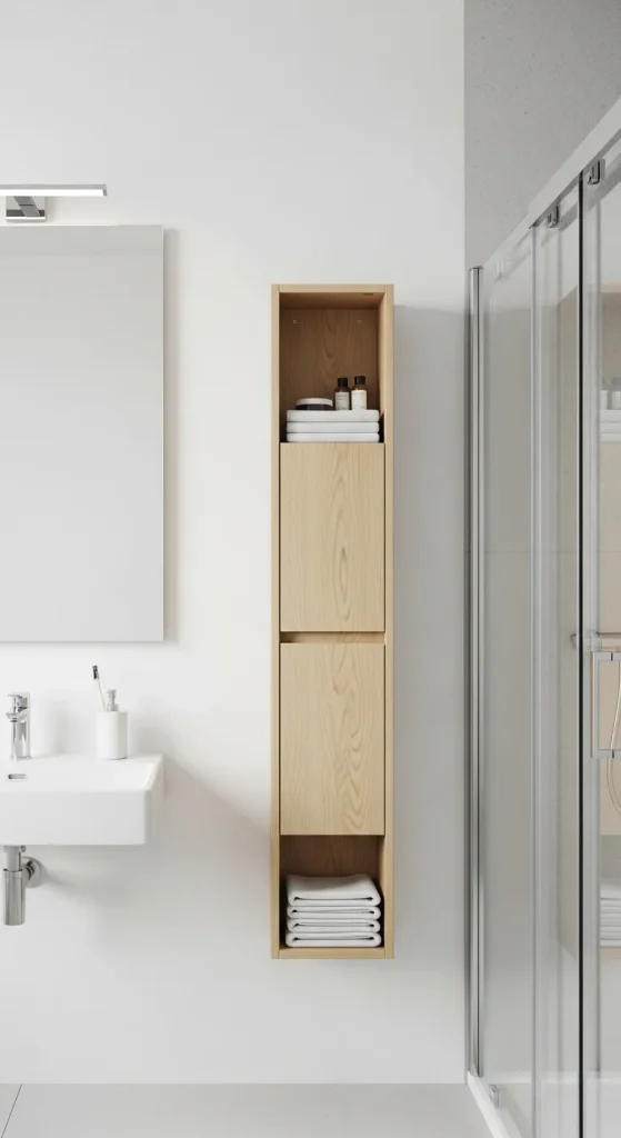 Slim Vertical Wall Cabinet