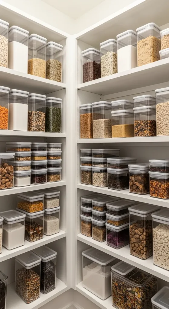 Stackable Containers for Space Efficiency