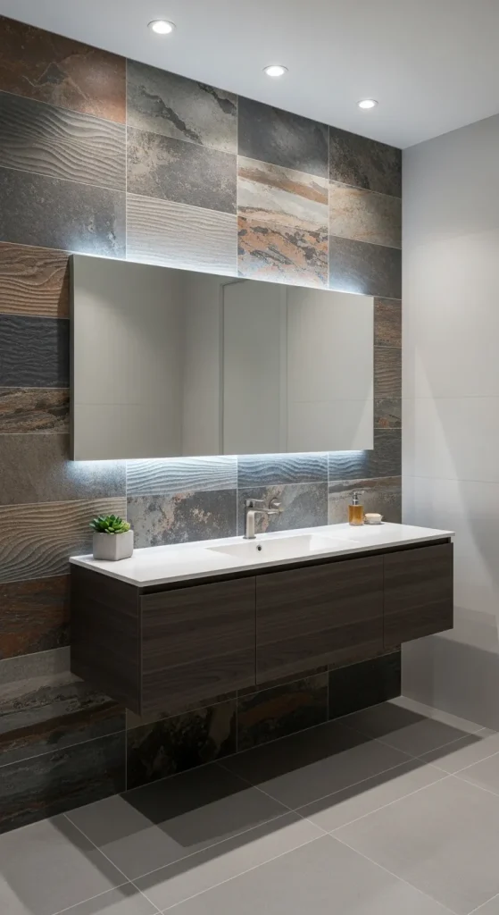 Statement Bathroom Walls