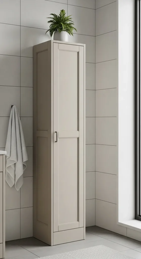 Tall Linen Storage Cabinets