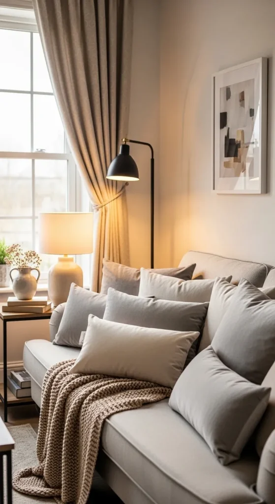 Update Throw Pillows and Textiles