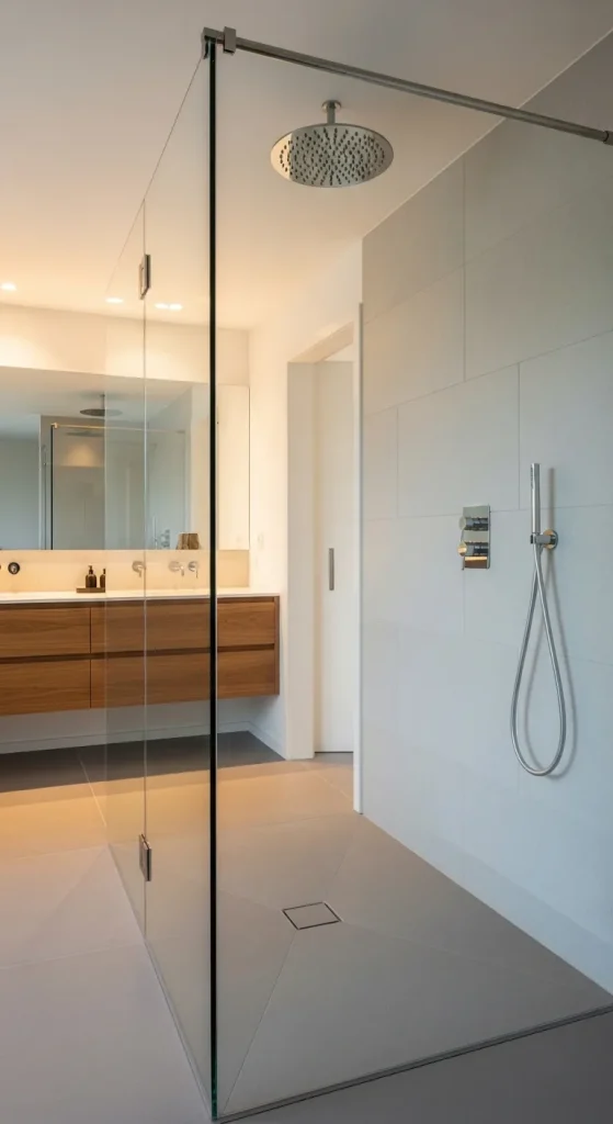 Walk-In Glass Shower