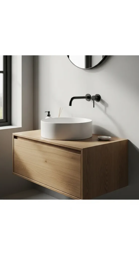 Wall-Mounted Bathroom Faucet