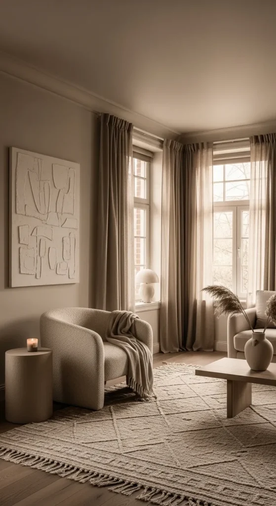 Warm Beige Monochrome Theme