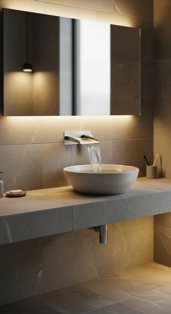 Waterfall Spout Faucet