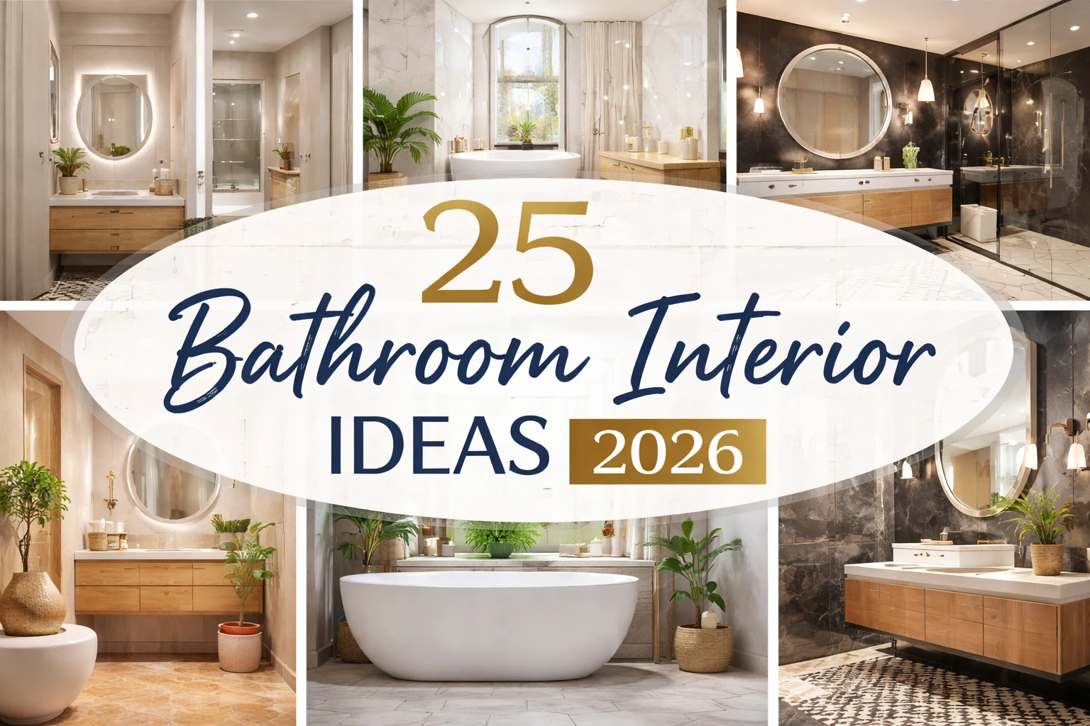 25 Bathroom Interior Ideas for a Stunning Makeover