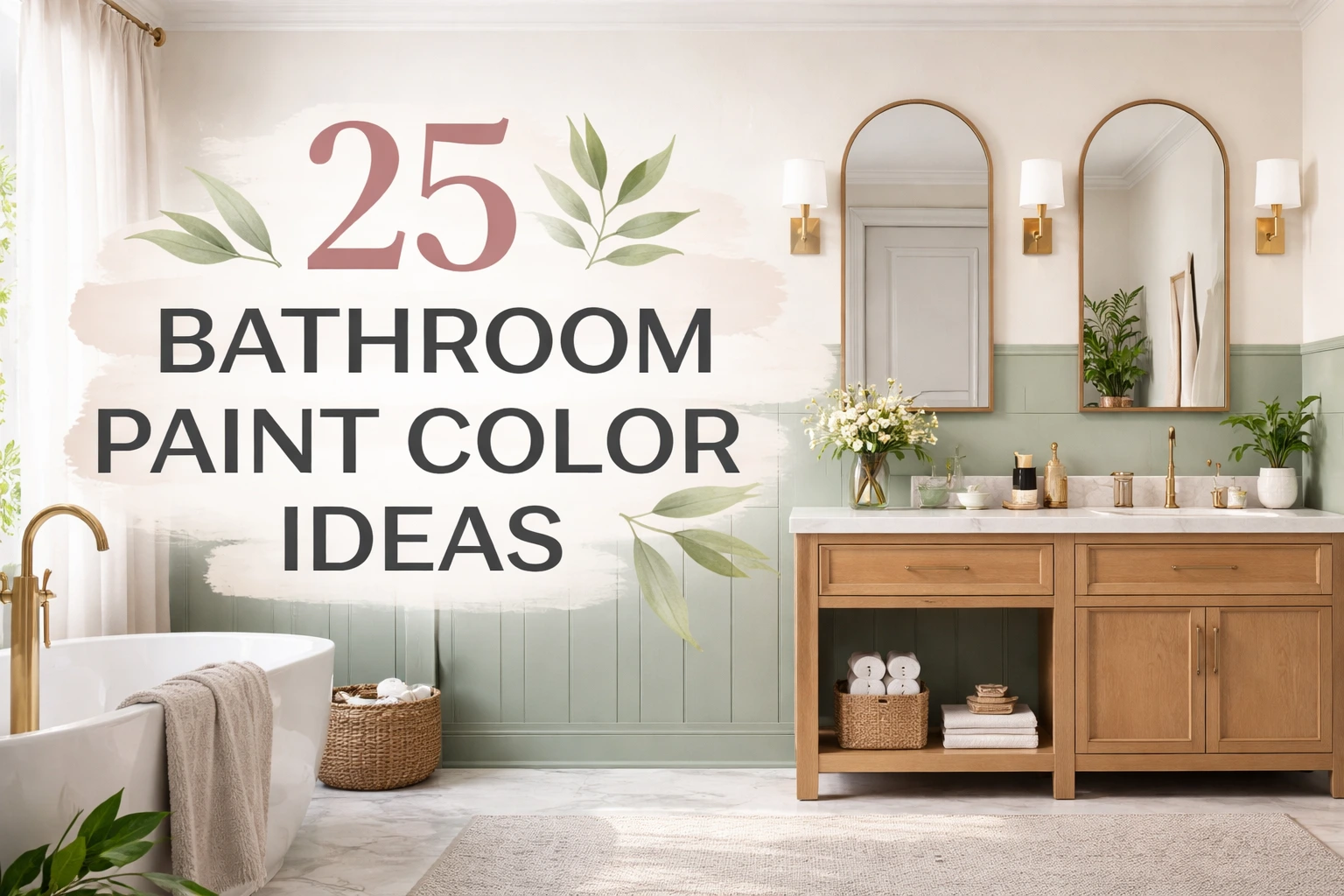 25 Bathroom Paint Color Ideas for a Stylish Upgrade