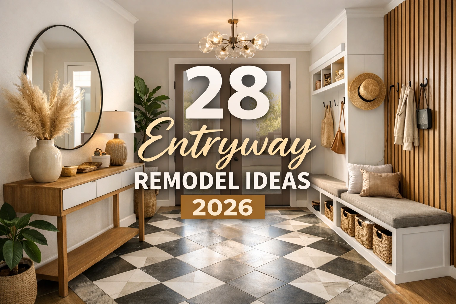 28 Entryway Remodel Ideas to Transform Your Home Entrance