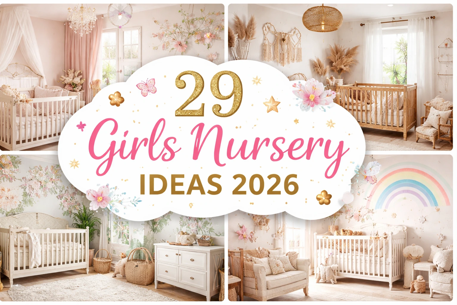 29 Girls Nursery Ideas for a Dreamy Baby Room