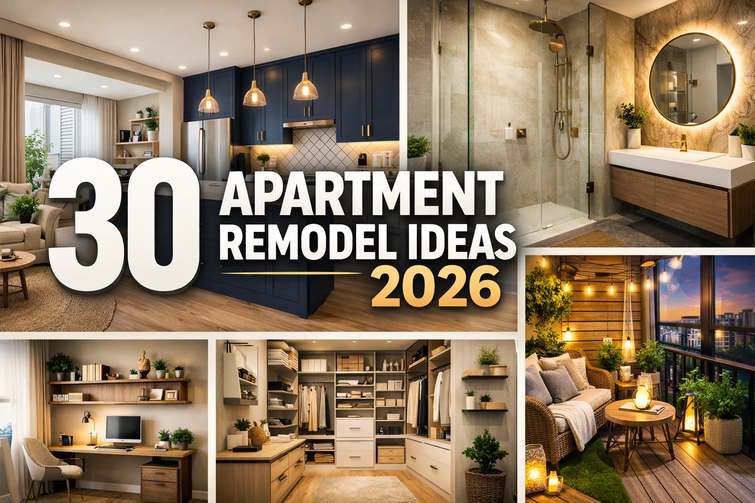 30 Apartment Remodel Ideas to Transform Your Space