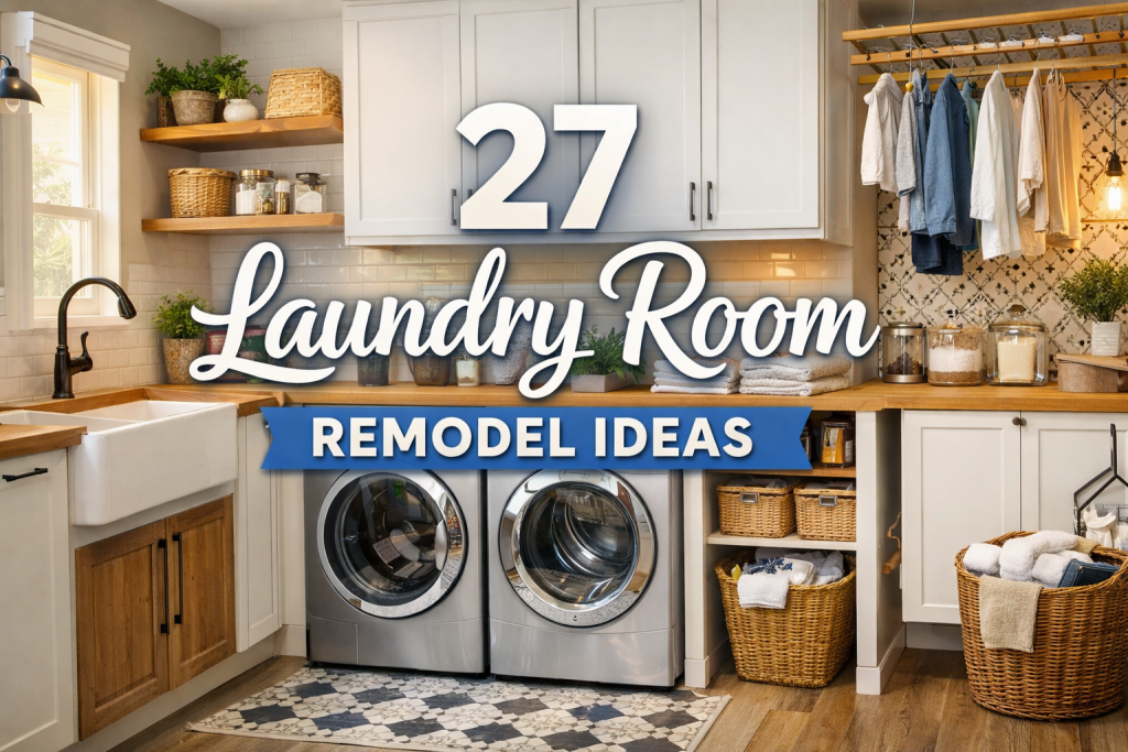 27 Laundry Room Remodel Ideas 2026 to Transform Your Space