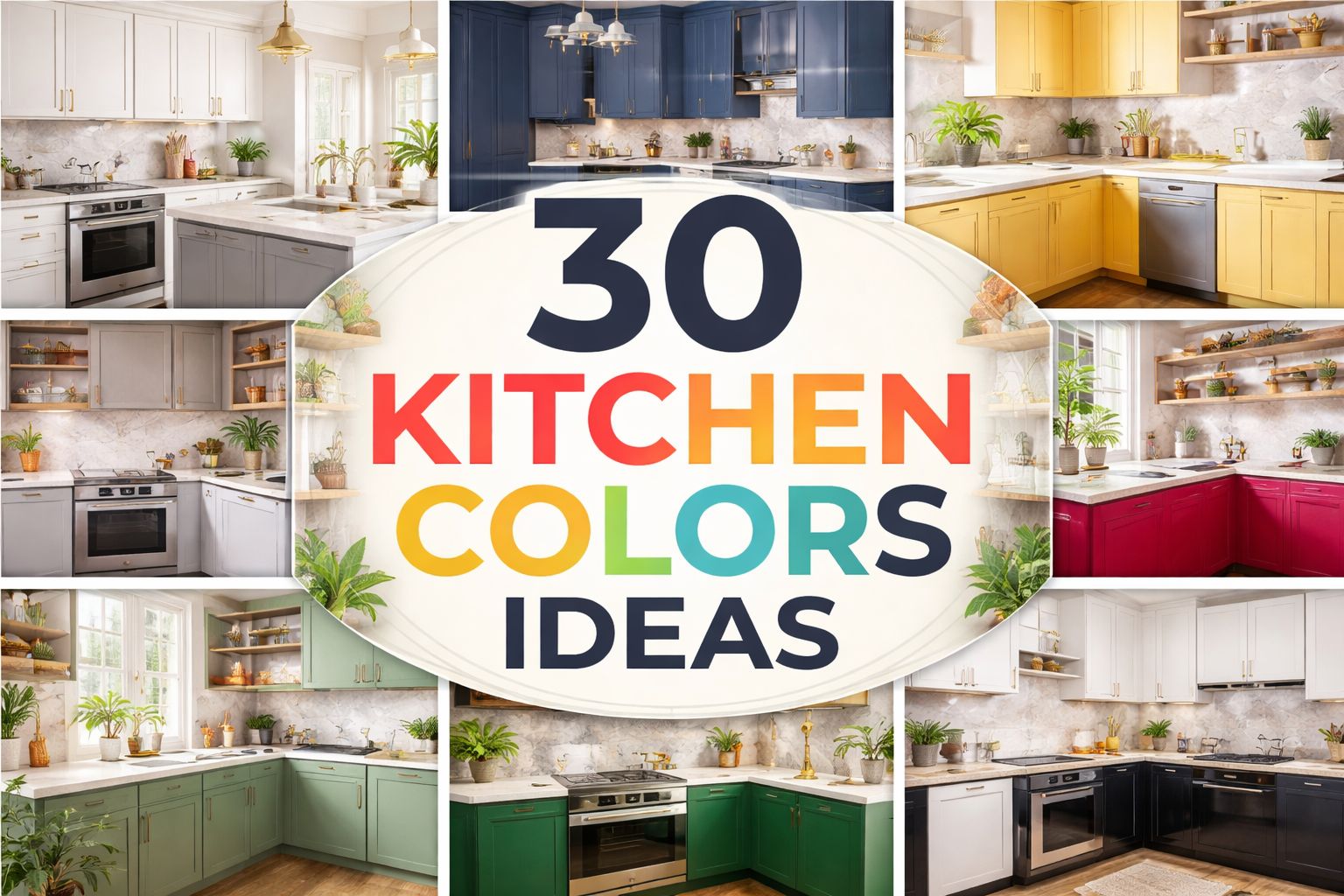 30 Stunning Kitchen Color Ideas 2026 for Modern Homes