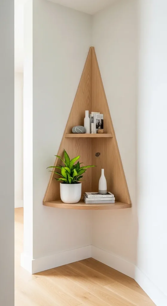Corner Floating Shelf