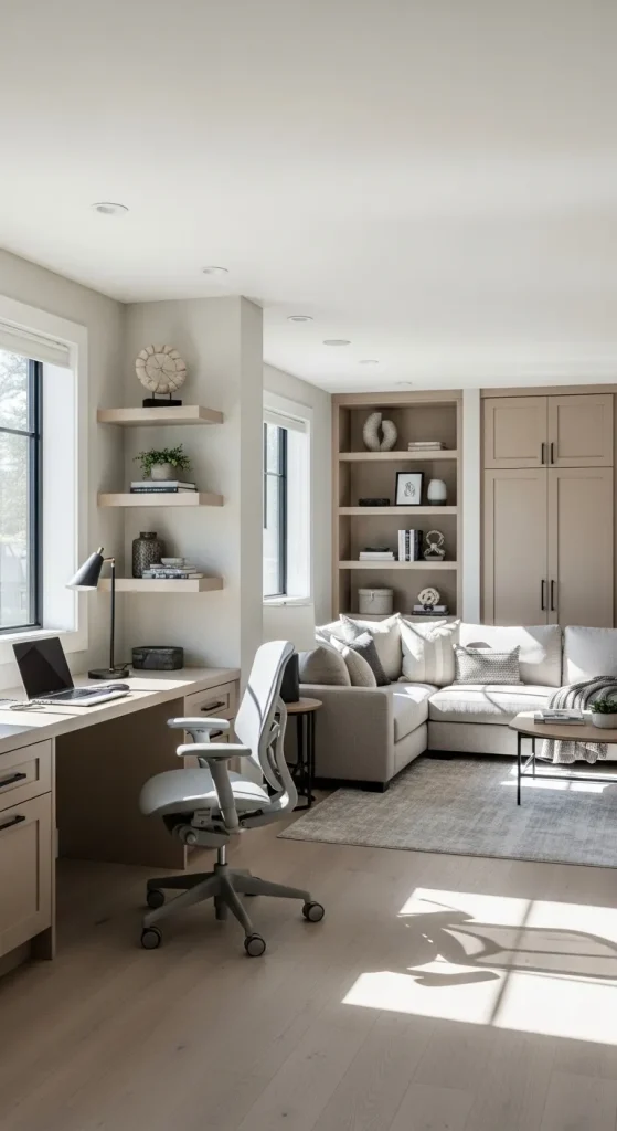 Family Room with Multi-Functional Design