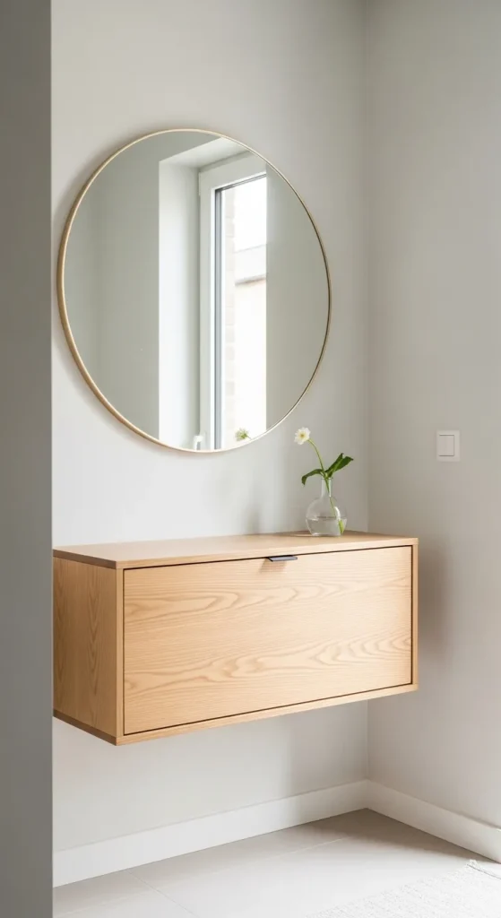 Floating Drawer Console