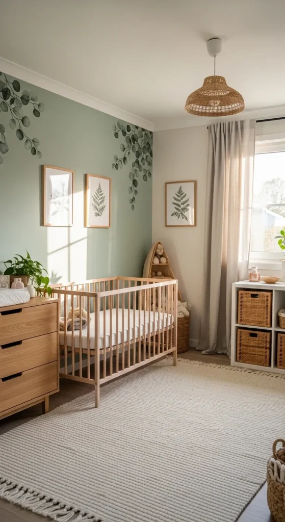 Gender-Neutral Green Nursery