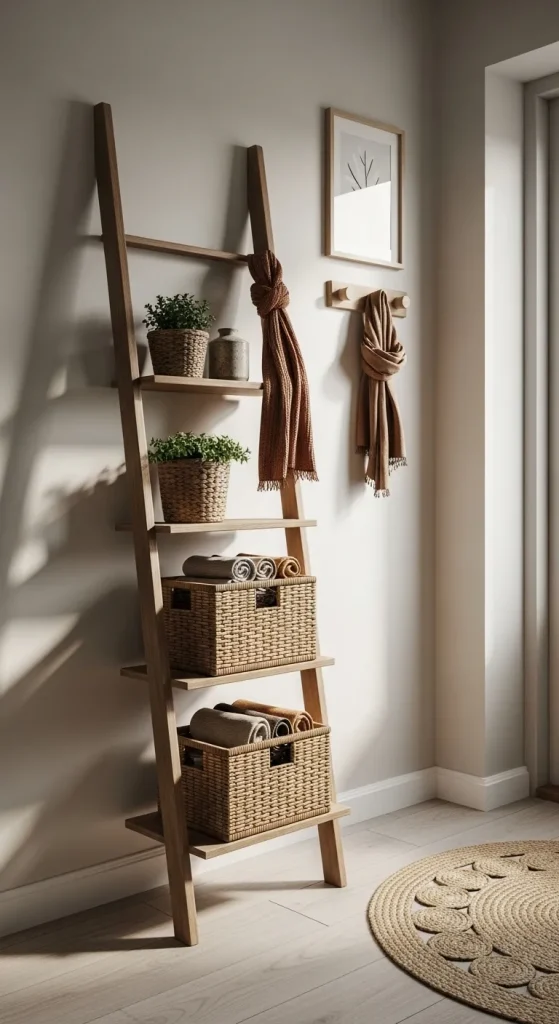 Ladder Shelf Storage