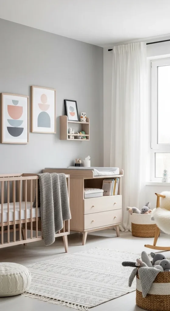 Scandinavian-Inspired Nursery