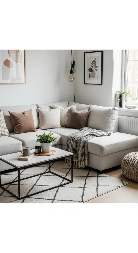 Select a Compact Sectional Sofa