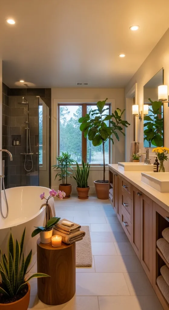 Spa-Inspired Bathroom Retreat