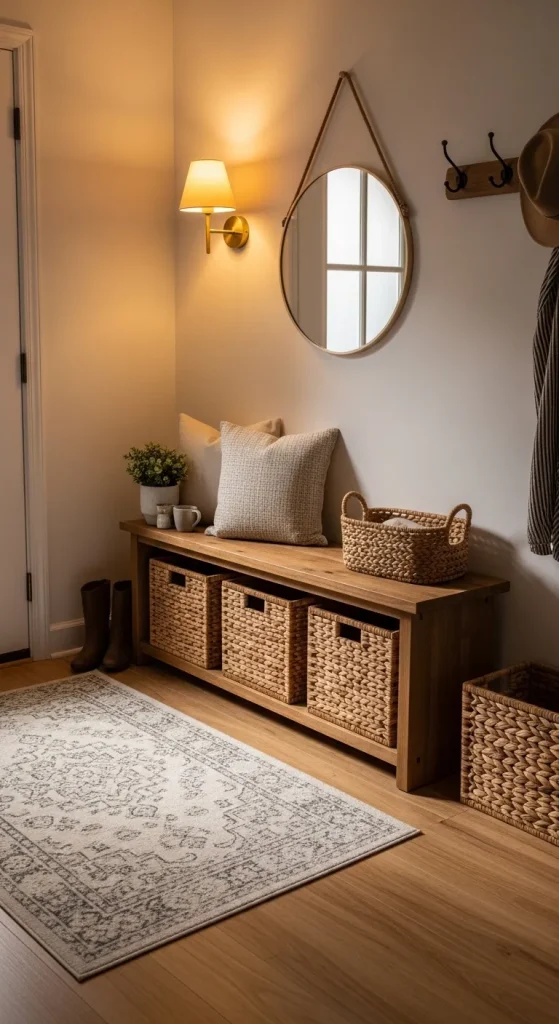 Minimalist Entryway Styling