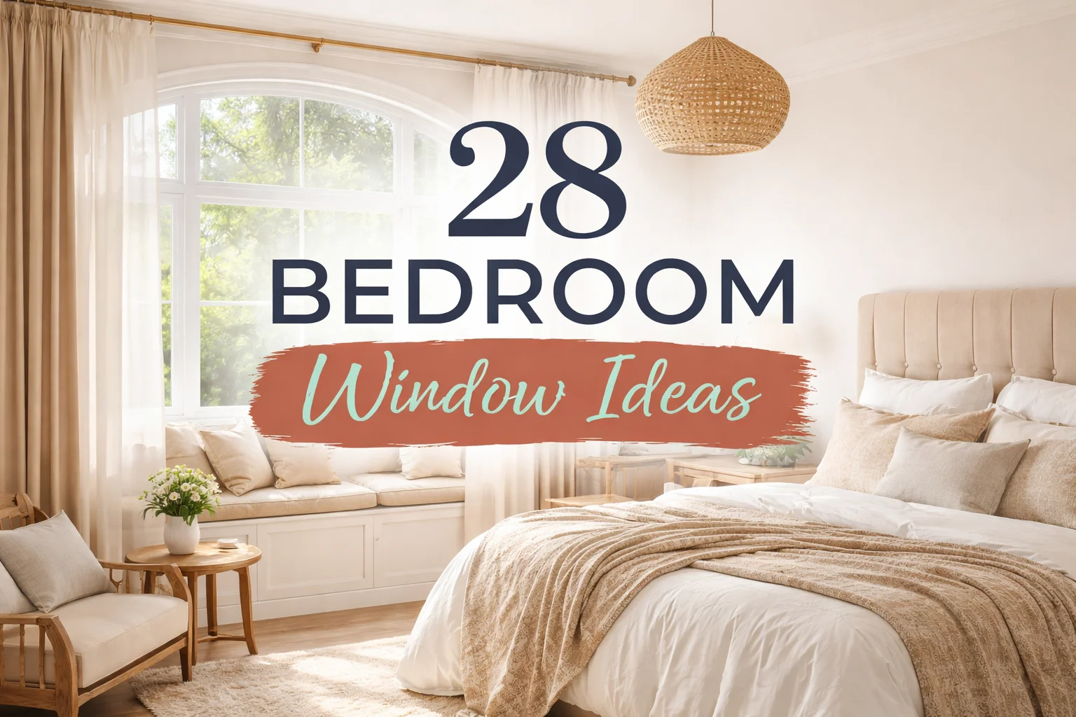 28 Bedroom Window Ideas for Style, Light & Privacy