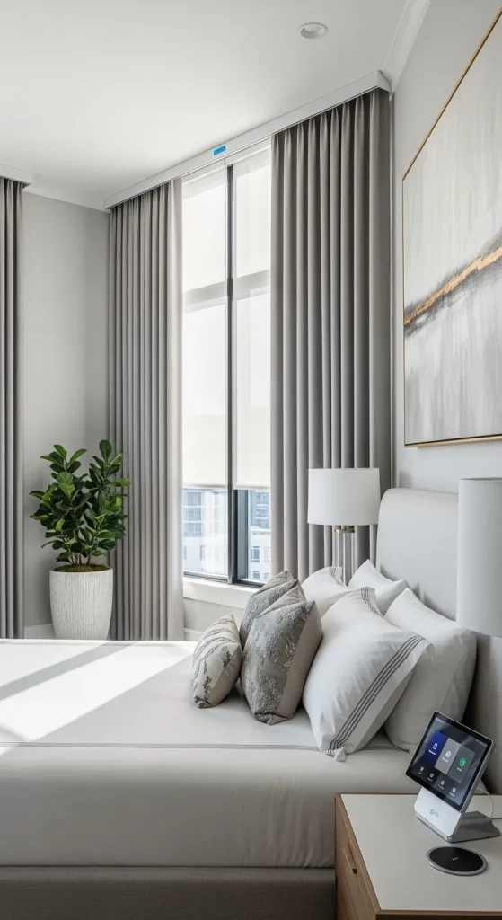 Motorized Curtains for Smart Living