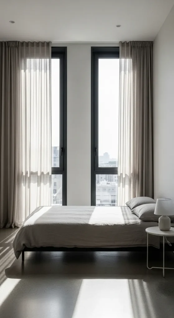 Statement Window Frames with Minimal Treatments