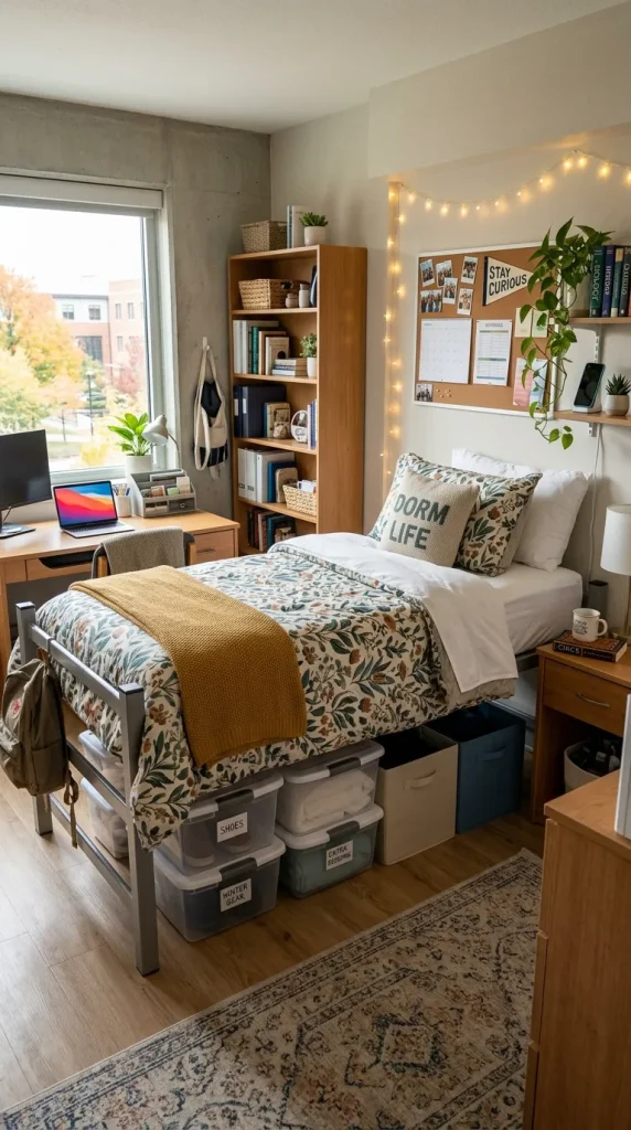 Storage-Friendly Bedding for Functional Dorm Living