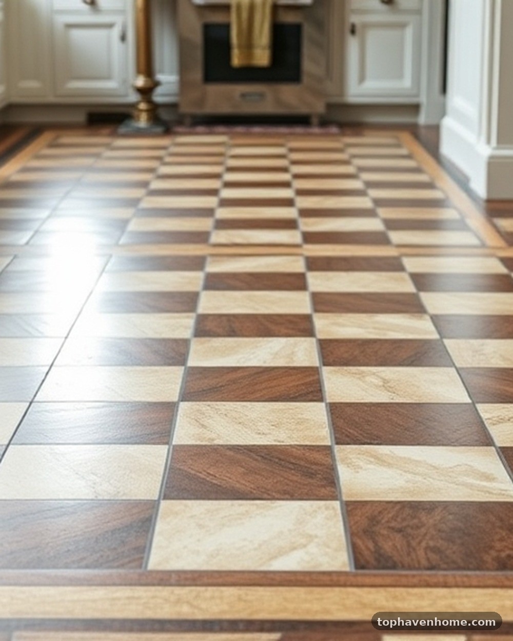 11. Bordered Checkerboard Inlay