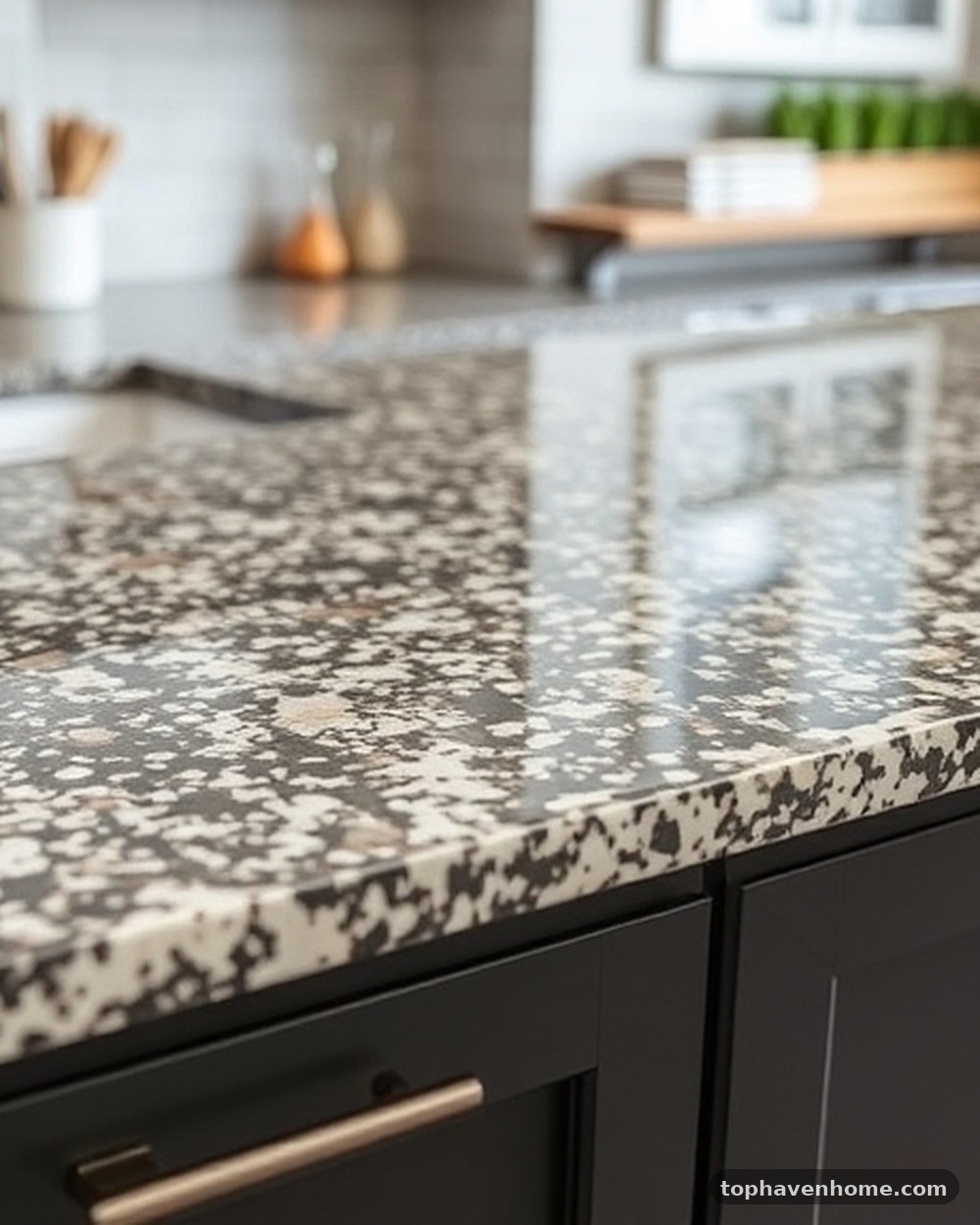 16. Terrazzo-Effect Vinyl Wrap