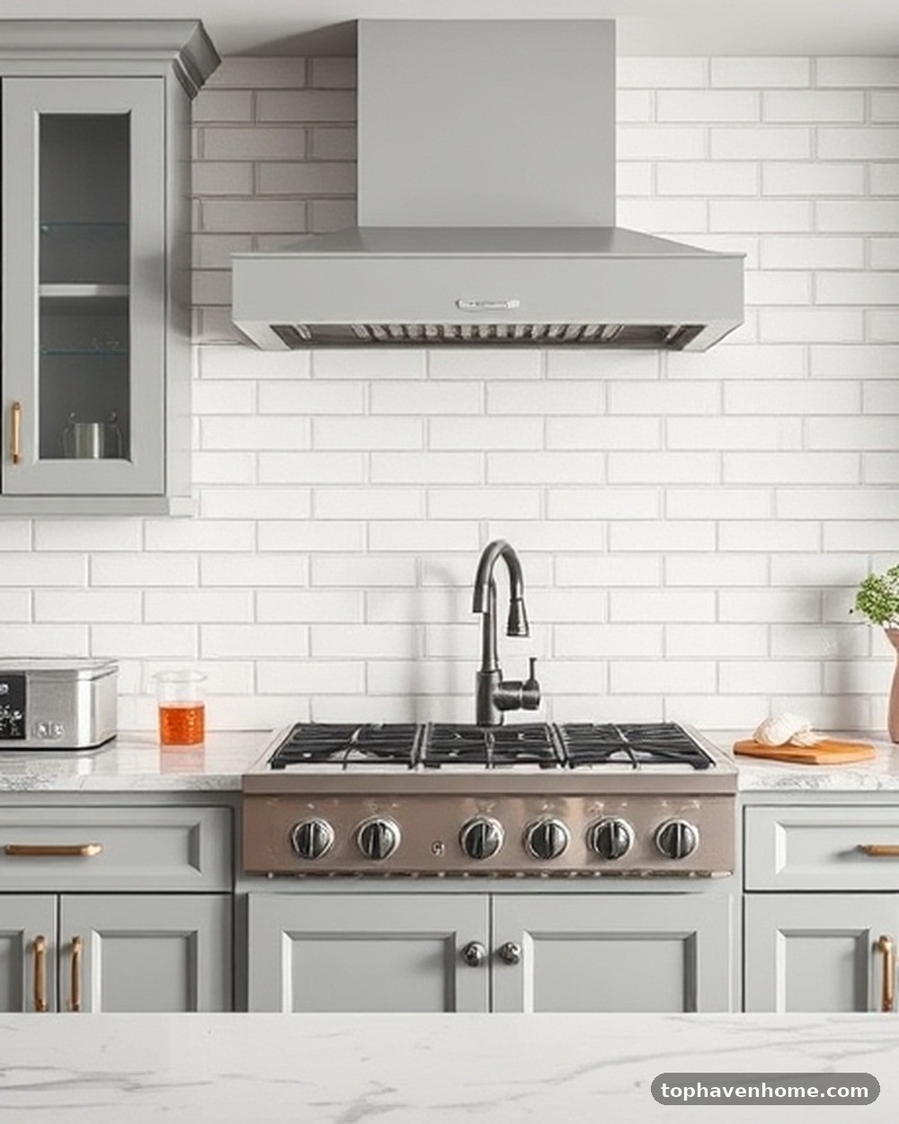 2. Light Dove Gray Subway Tile