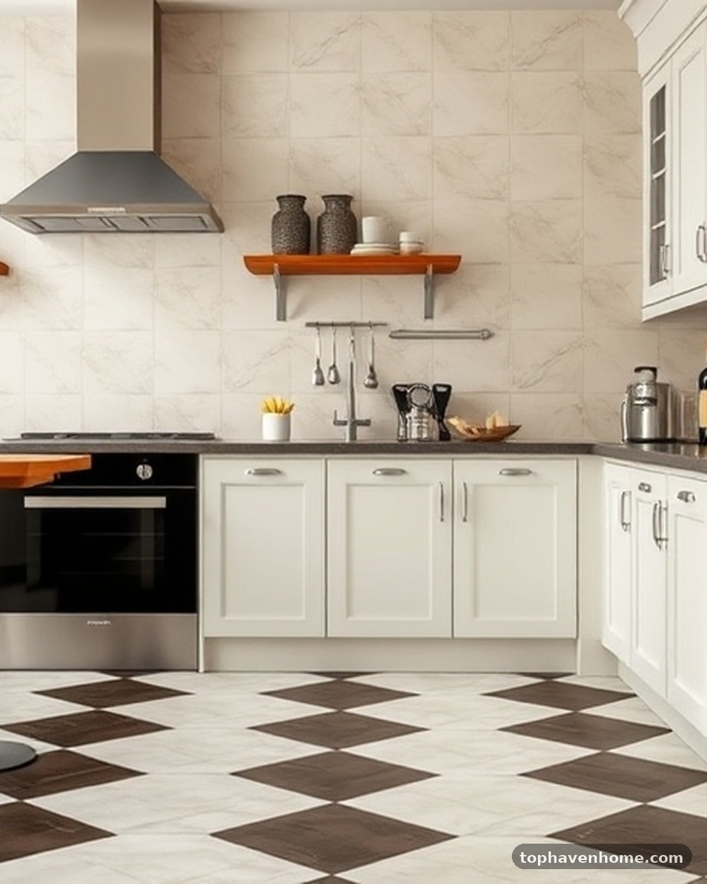 3. Cream and Espresso Porcelain