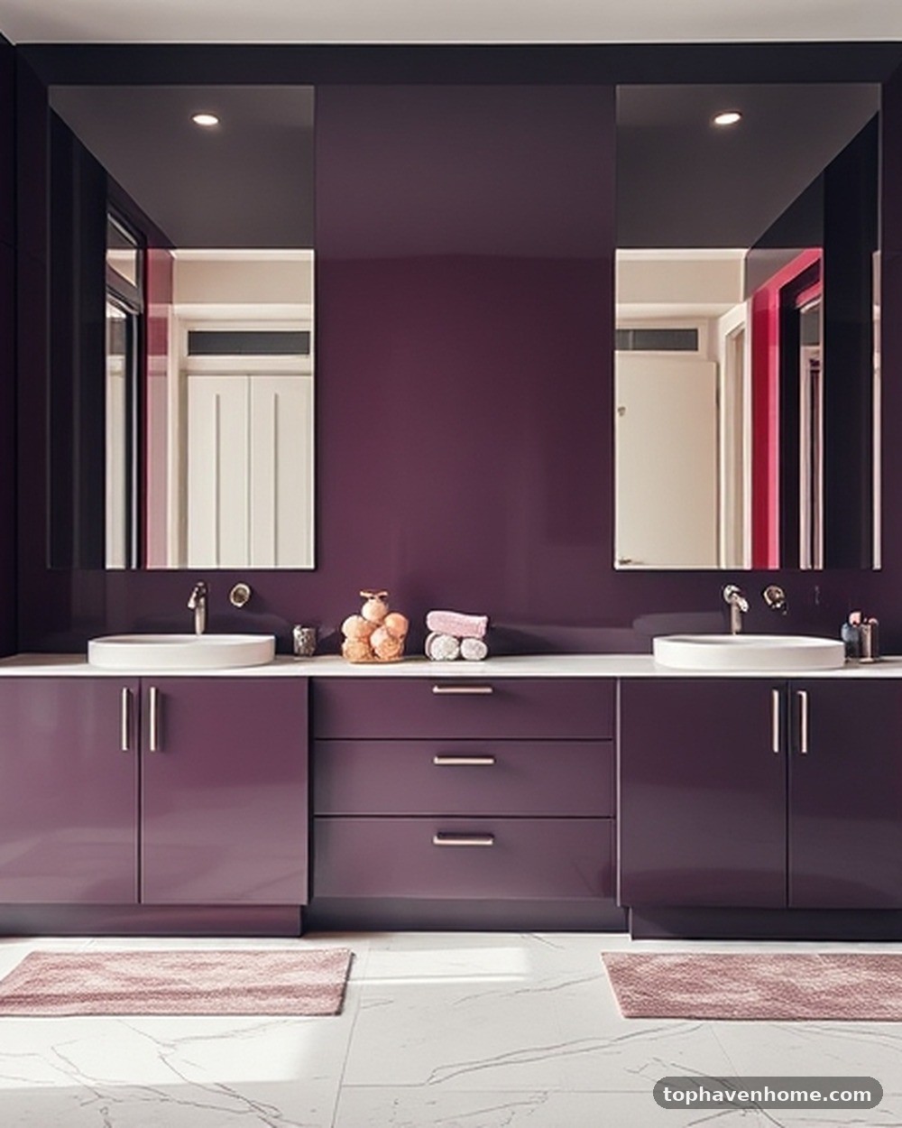 6. Saturated Lacquered Cabinetry