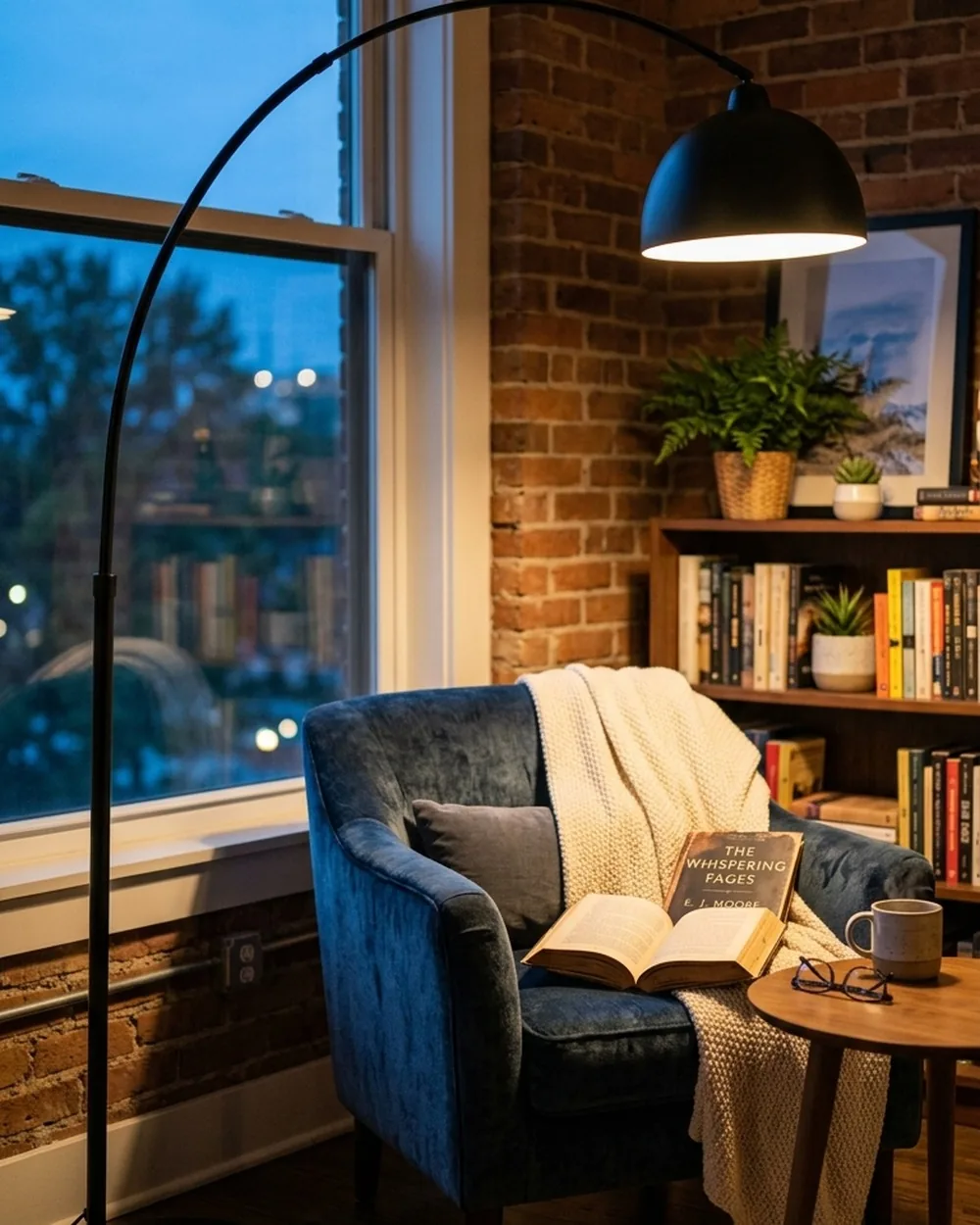 Slim-Profile Floor Lamps - 28 Small Apartment Decorating Ideas